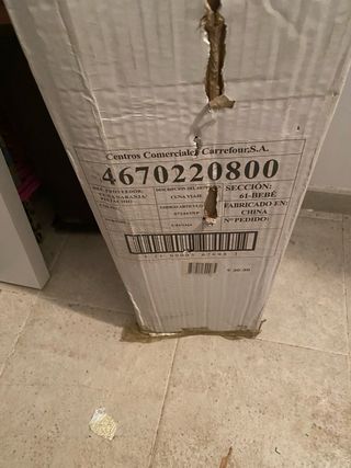 Cuna de viaje plegable