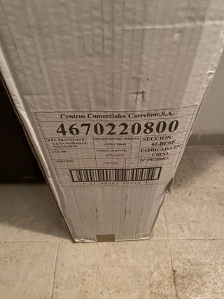 Cuna de viaje plegable