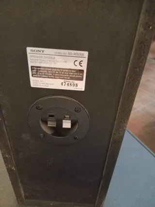 Subwoofer Sony Plata