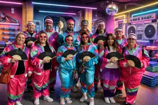 Chándal Disfraz Ochentero Talla Única