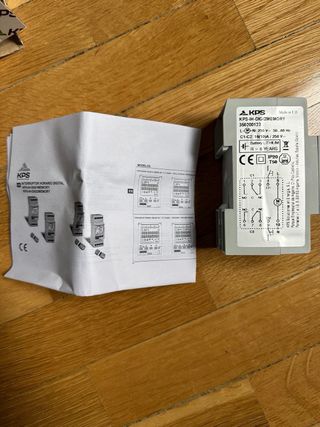 Interruptor horario digital KPS 2 módulos