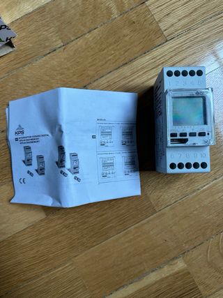 Interruptor horario digital KPS 2 módulos