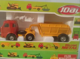 Lote 2 Camiones Joal Die-Cast Metal