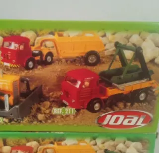 Lote 2 Camiones Joal Die-Cast Metal
