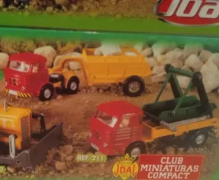Lote 2 Camiones Joal Die-Cast Metal