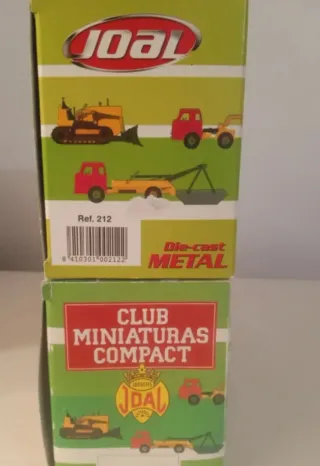 Lote 2 Camiones Joal Die-Cast Metal