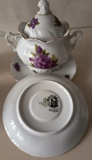 Juego de café/té Capeans porcelana