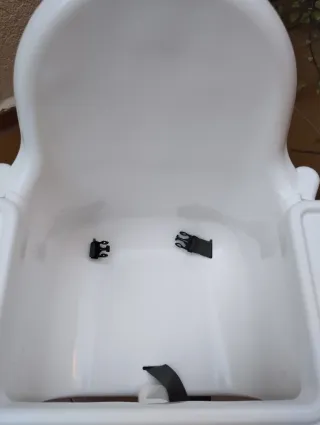 Trona Ikea Blanca + cojín reductor de regalo