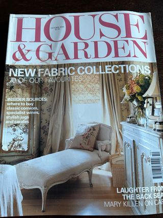 Revistas house and garden