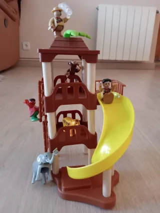 Set de Tren de Madera "Jungla" Playtive