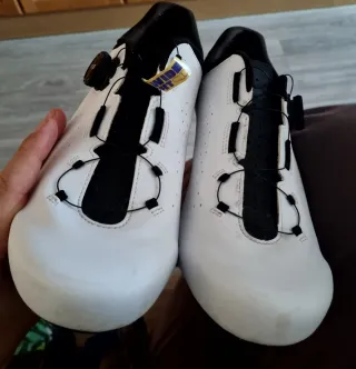 Zapatillas Ciclismo Fizik Vento Omna Wide 45 blanc