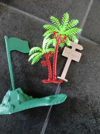 Soldatini plastica per la spiaggia