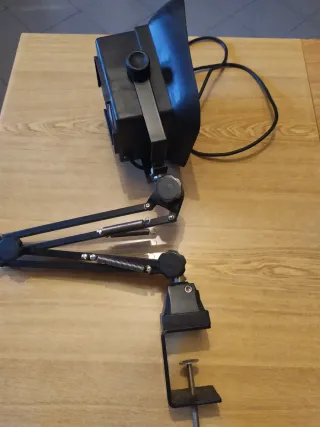 Aspiratore fumi stagno con braccio