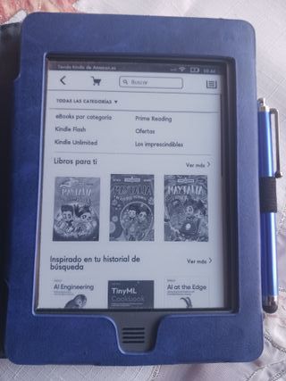 Kindle Touch Gris + Funda