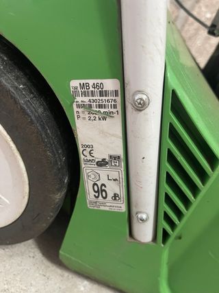 Cortacésped gasolina viking MB 460 para arreglar