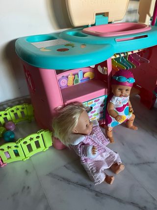 Lote Nenuco Centro de Cuidados y Muñecas