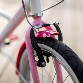 Bicicleta niños 16 pulgadas Btwin 500 Doctor Girl blanca