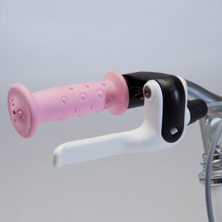 Bicicleta niños 16 pulgadas Btwin 500 Doctor Girl blanca