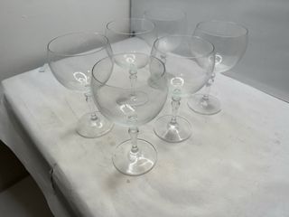 Calici vino in vetro