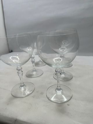 Calici vino in vetro