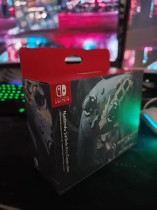 Mando Nintendo Switch Pro Monster Hunter Rise