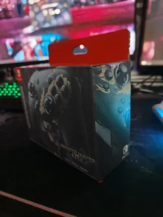 Mando Nintendo Switch Pro Monster Hunter Rise