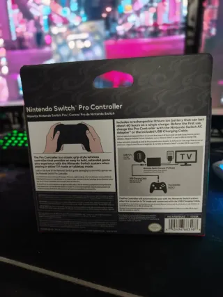 Mando Nintendo Switch Pro Monster Hunter Rise