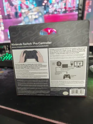 Mando Nintendo Switch Pro Monster Hunter Rise