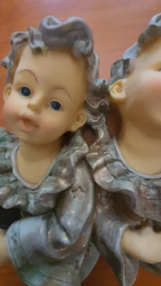 Pareja de Ángeles Decorativos