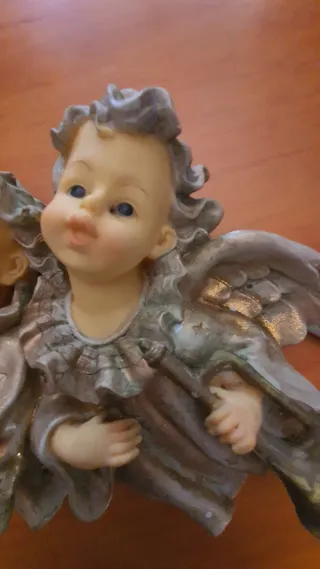 Pareja de Ángeles Decorativos