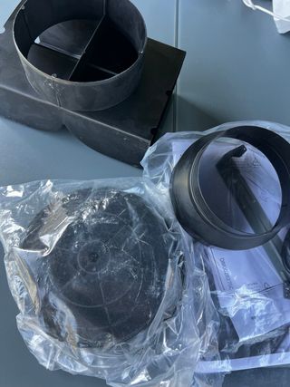 Campana Extractora Samsung cristal roto