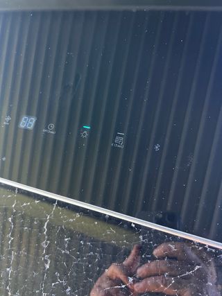 Campana Extractora Samsung cristal roto