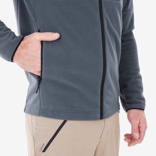 Chaqueta polar de montaña y trekking cremallera Hombre