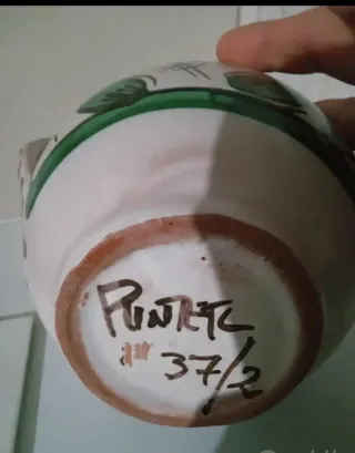 Brocca in ceramica spagnola Punter