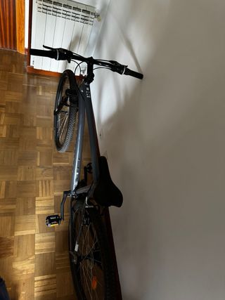 Bicicleta MTB Rockrider Travesía Expl 50 Gris