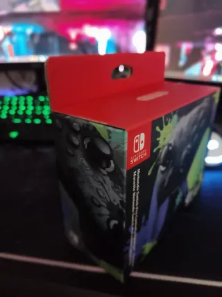 Mando Nintendo Switch Pro Splatoon 3