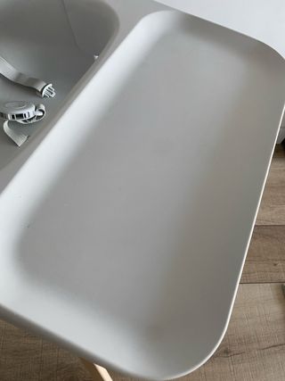Trona Stokke Clikk Gris y Madera