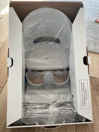 Trona Stokke Clikk Gris y Madera