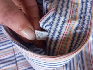 Camisa manga corta Ungaro rayas multicolor