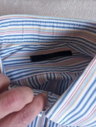 Camisa manga corta Ungaro rayas multicolor