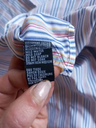 Camisa manga corta Ungaro rayas multicolor