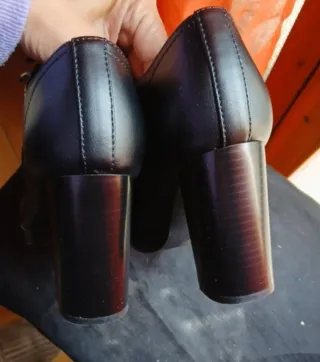 Francesine Anna Field nere con tacco