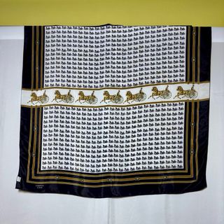 Pañuelo Hermès Seda Vintage Ecuestre