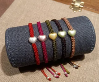 Braccialetti fatti a mano con cuore