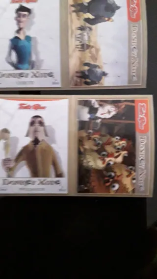 4 Cromos Tosta Rica Donkey Xote