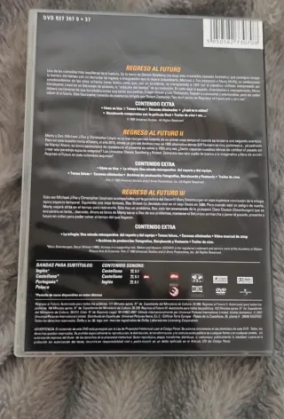 Trilogía Regreso Al Futuro DVD