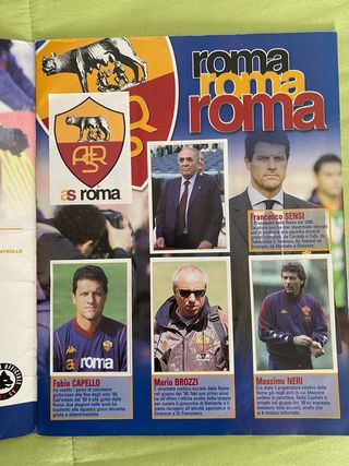 Album figurine Panini AS Roma 2000-2001