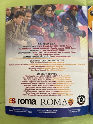 Album figurine Panini AS Roma 2000-2001
