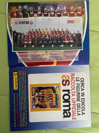 Album figurine Panini AS Roma 2000-2001