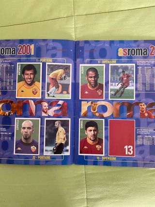 Album figurine Panini AS Roma 2000-2001